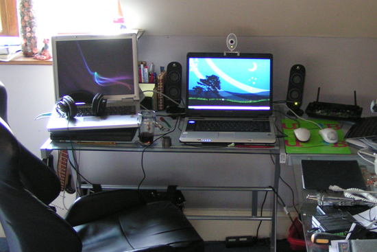 My old bedroom circa 2007
