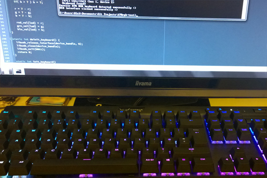 Developing LibCorsairRGB