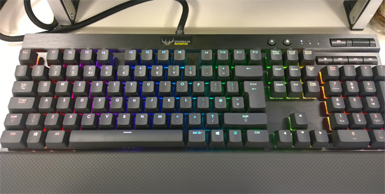 My Corsair K70 RGB