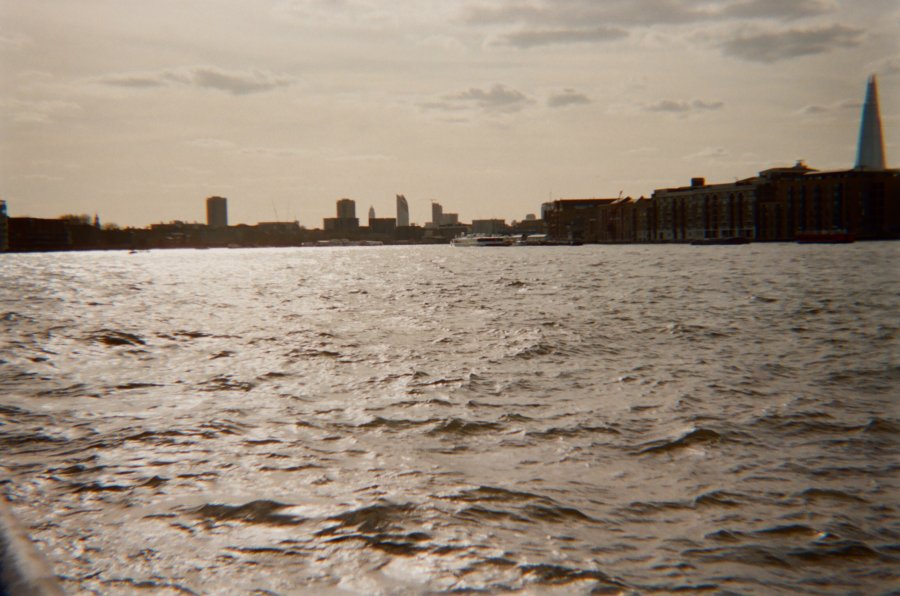 The Thames with The Shard in the background