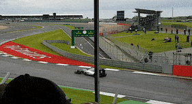 Alonso going for a spin across the gravel