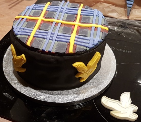 The final cake completed