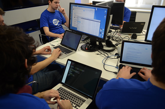 People coding
